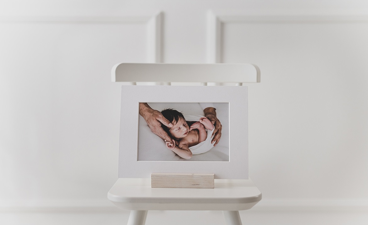 stampa passe-partout con base legno 